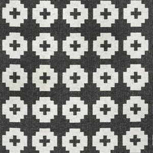 Alfombra Sintética FLO Negro